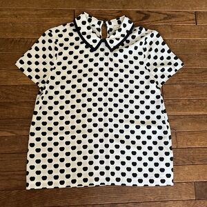 Kate Spade Apple Collared Blouse